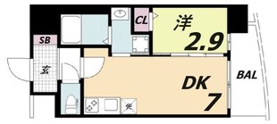 セレニテ神戸ミラクノールの物件間取画像